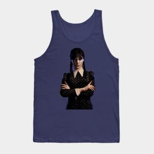 Wednesday Addams Portrait Tank Top